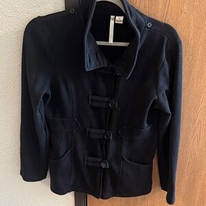 Women's Black Toggle Jacket